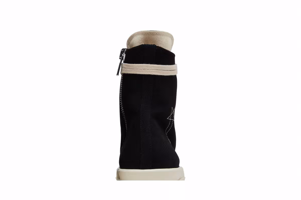 Rick Owens DRKSHDW Fogachine Pentagram Embroidery High Black Milk, view 8