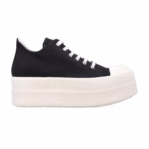 Rick Owens DRKSHDW Double Bumper Low 'Black Milk'