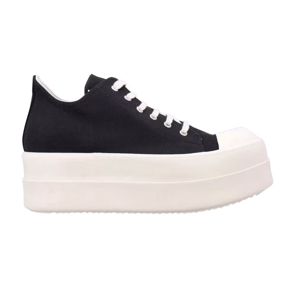 Rick Owens DRKSHDW Double Bumper Low Black Milk