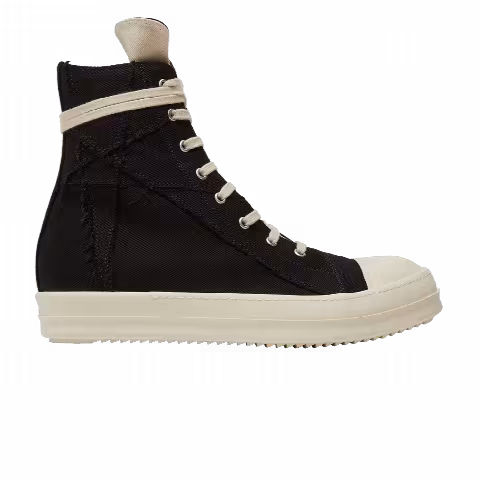 Rick Owens DRKSHDW Strobe Cotton Denim Penta High 'Black Milk'