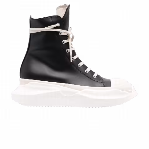 Rick Owens DRKSHDW Strobe Fabrics Abstract High 'Black Milk'
