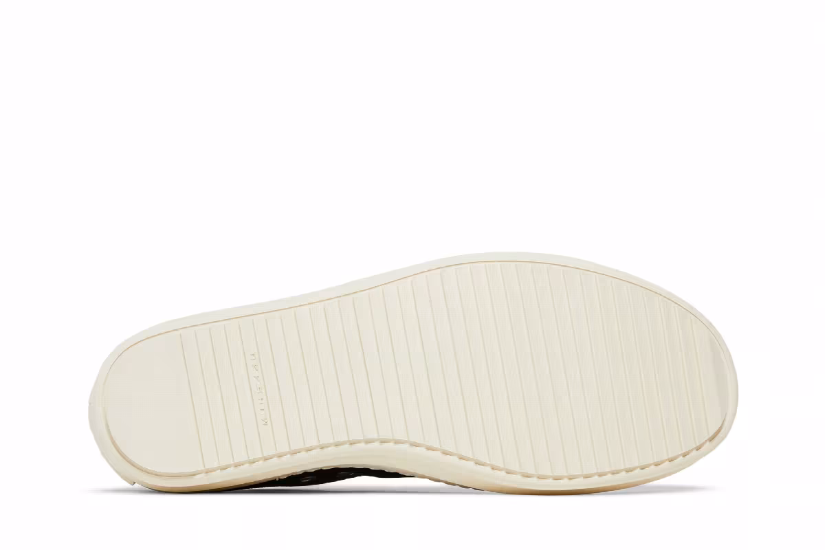 Rick Owens DRKSHDW Fogachine Cotton Denim Low Black Milk, view 5