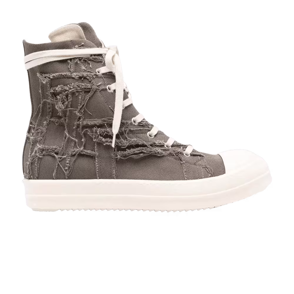 Rick Owens DRKSHDW Scarpe Denim Sneaker Dust Milk