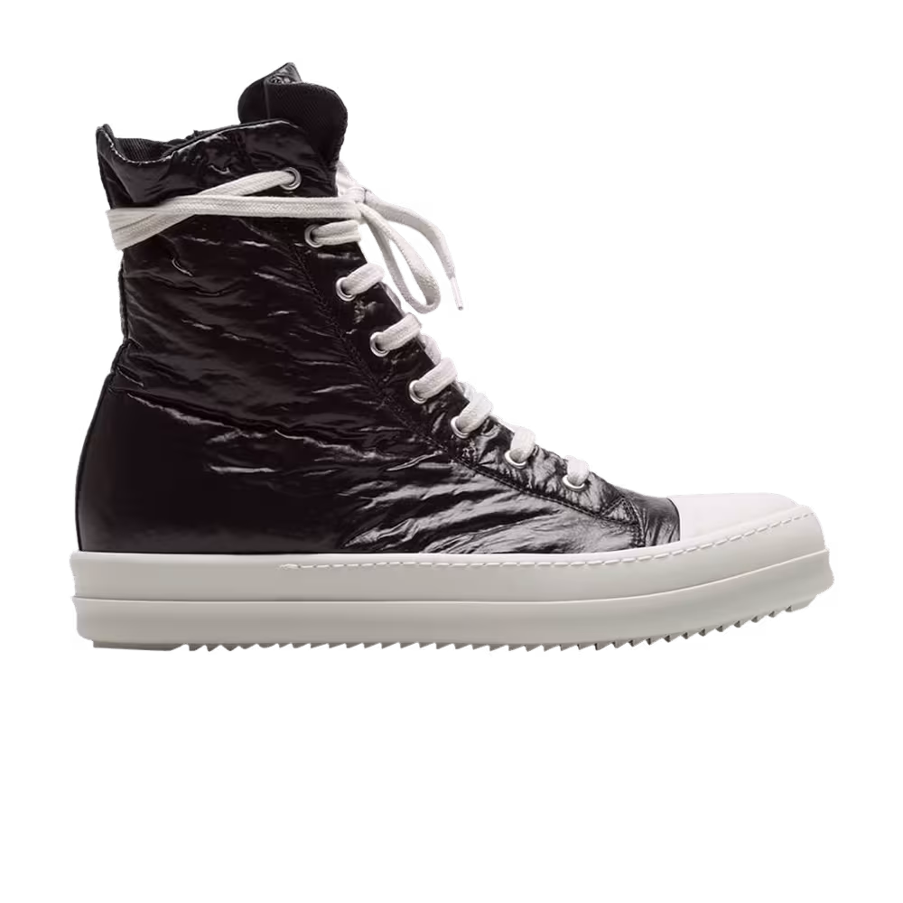 Rick Owens DRKSHDW Twill High Black Padded