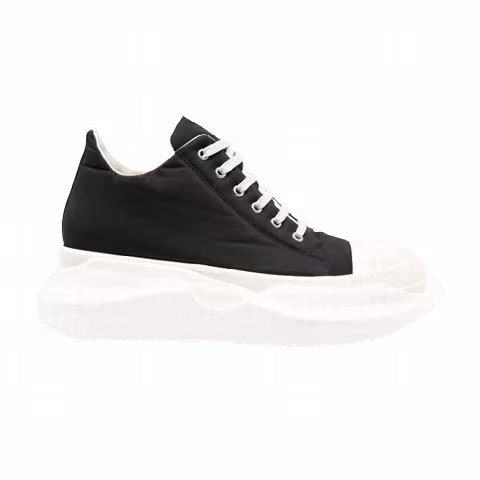 Rick Owens DRKSHDW Strobe Cotton Nylon Abstract Low 'Black Milk'