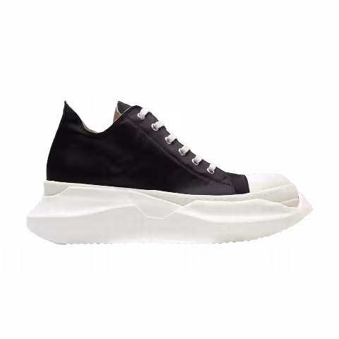 Rick Owens DRKSHDW Fogachine Cotton Nylon Abstract Low 'Black Milk'