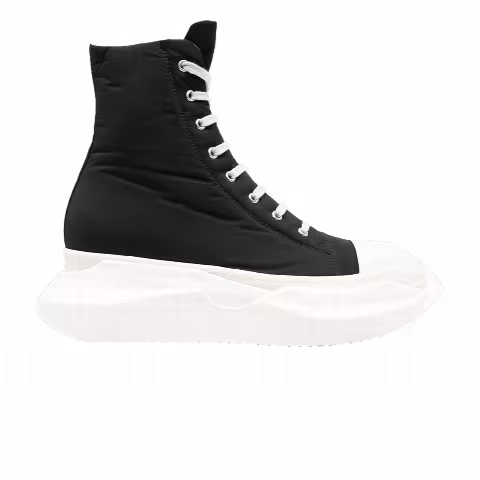 Rick Owens DRKSHDW Strobe Cotton Nylon Abstract High 'Black Milk'