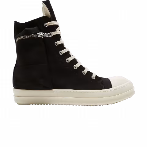 Rick Owens DRKSHDW Gethsemane Cotton Cargo High 'Black Milk'