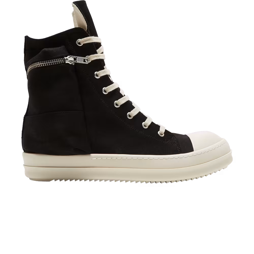 Rick Owens DRKSHDW Gethsemane Cotton Cargo High Black Milk