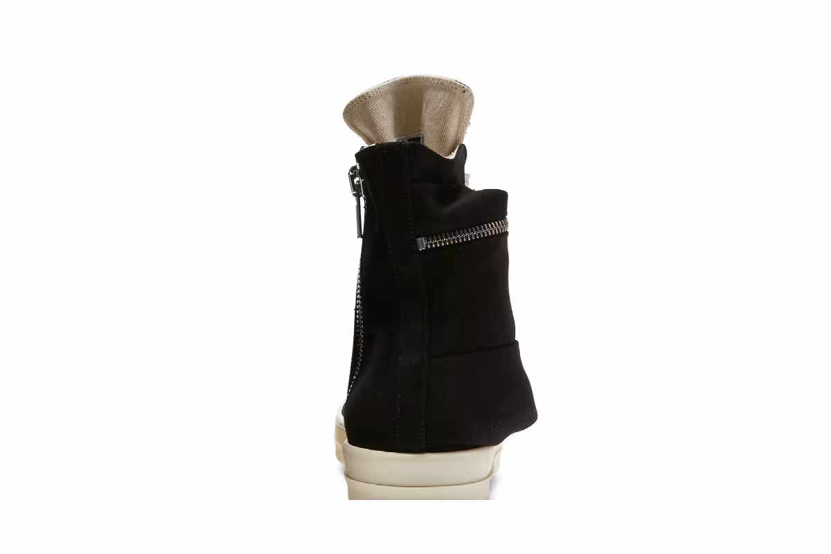 Rick Owens DRKSHDW Gethsemane Cotton Cargo High Black Milk, view 8
