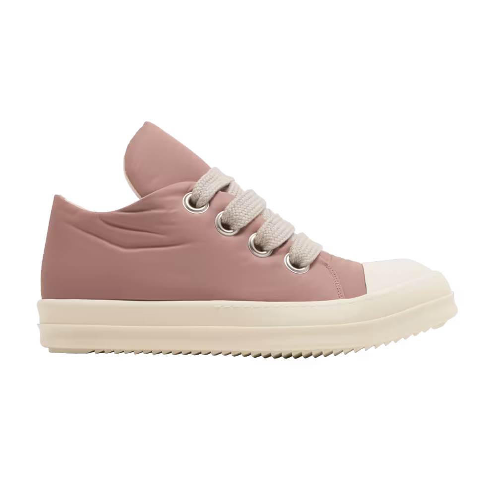 Rick Owens Lido DRKSHDW Jumbo Lace Puffer Low Dark Pink