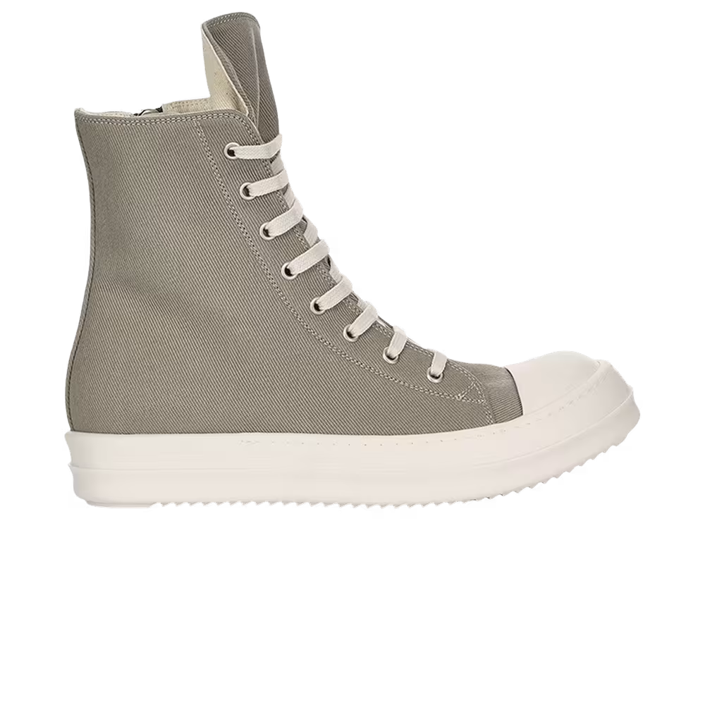 Rick Owens DRKSHDW Scarpe Denim High Mineral Milk