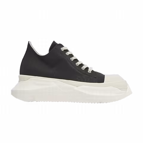 Rick Owens DRKSHDW Fogachine Cotton Nylon Abstract Low 'Black Milk'