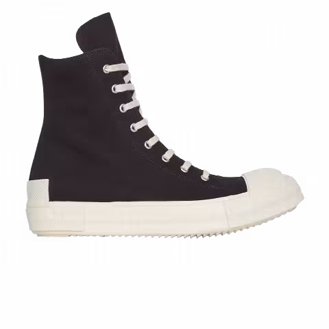 Rick Owens DRKSHDW Scarpe Denim High 'Black Milk'