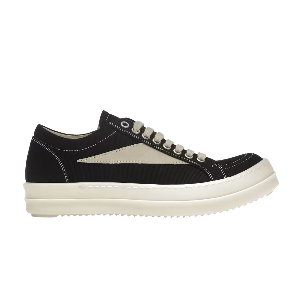 Rick Owens Women's DRKSHDW Vintage Sneaker Black Milk