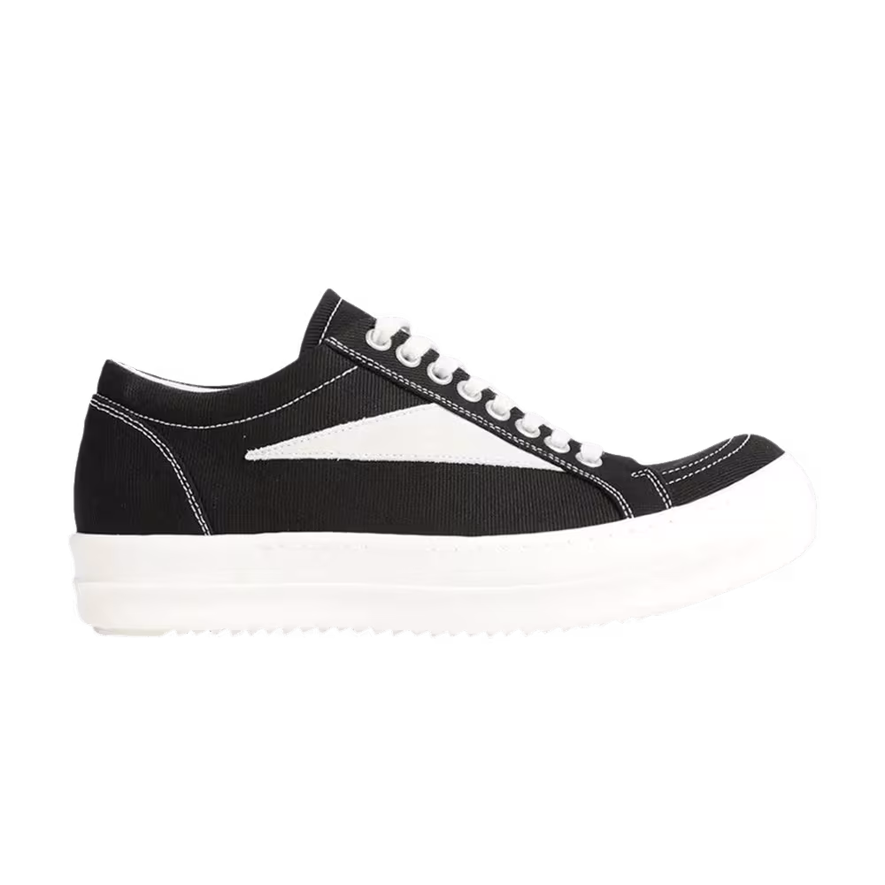 Women's Rick Owens DRKSHDW Vintage Sneaker Black Milk