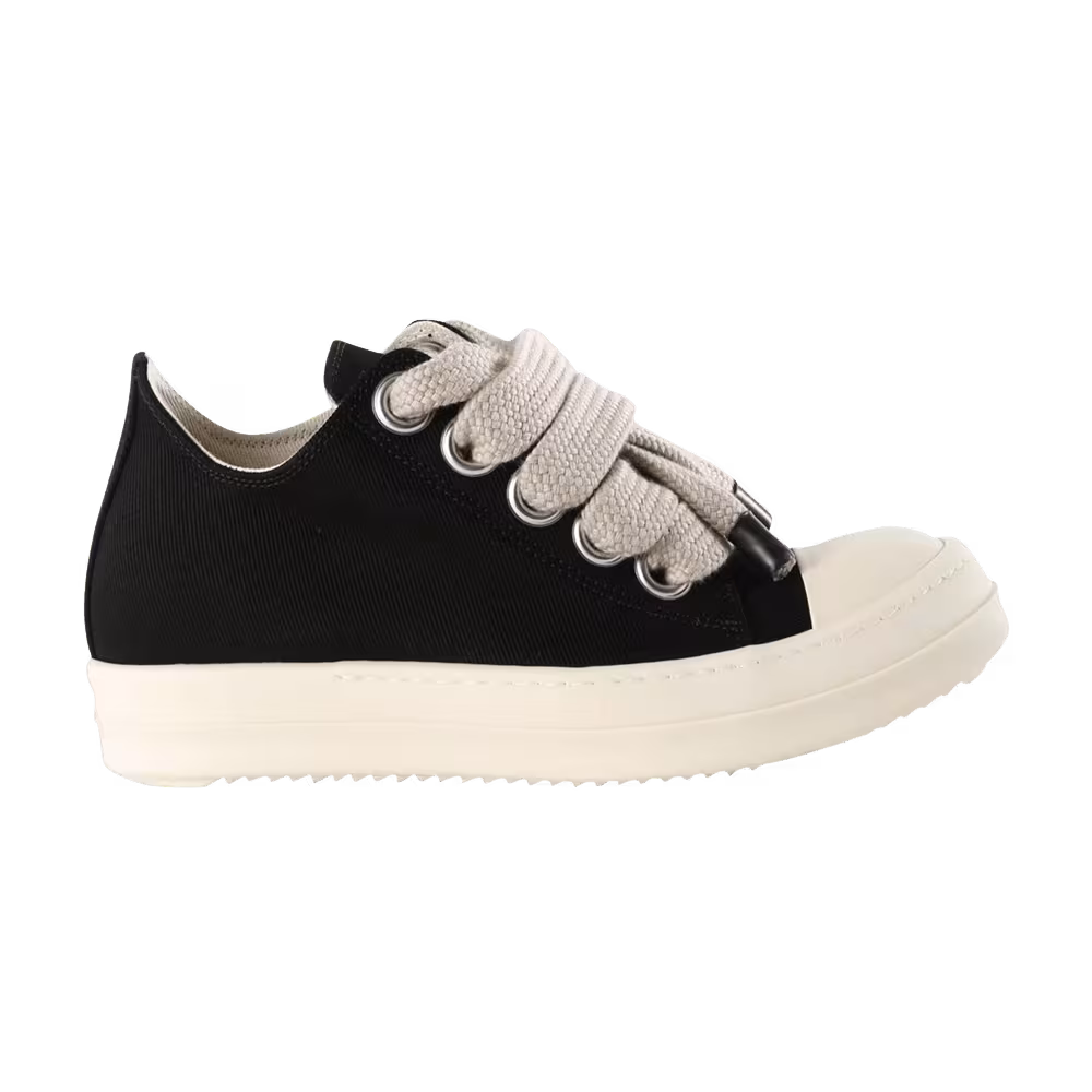 Women's Rick Owens DRKSHDW Jumbolace Low Black Milk