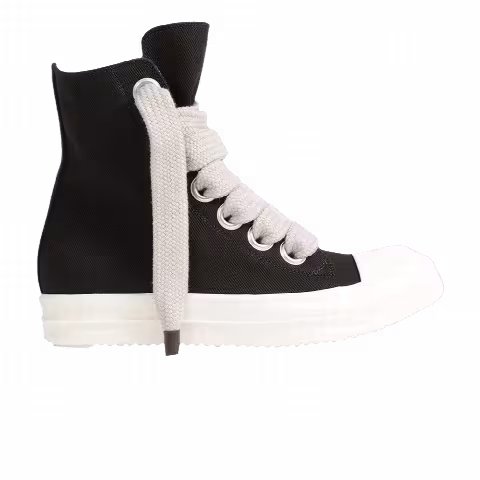 Wmns Rick Owens DRKSHDW Jumbolace Sneaker 'Black Milk'