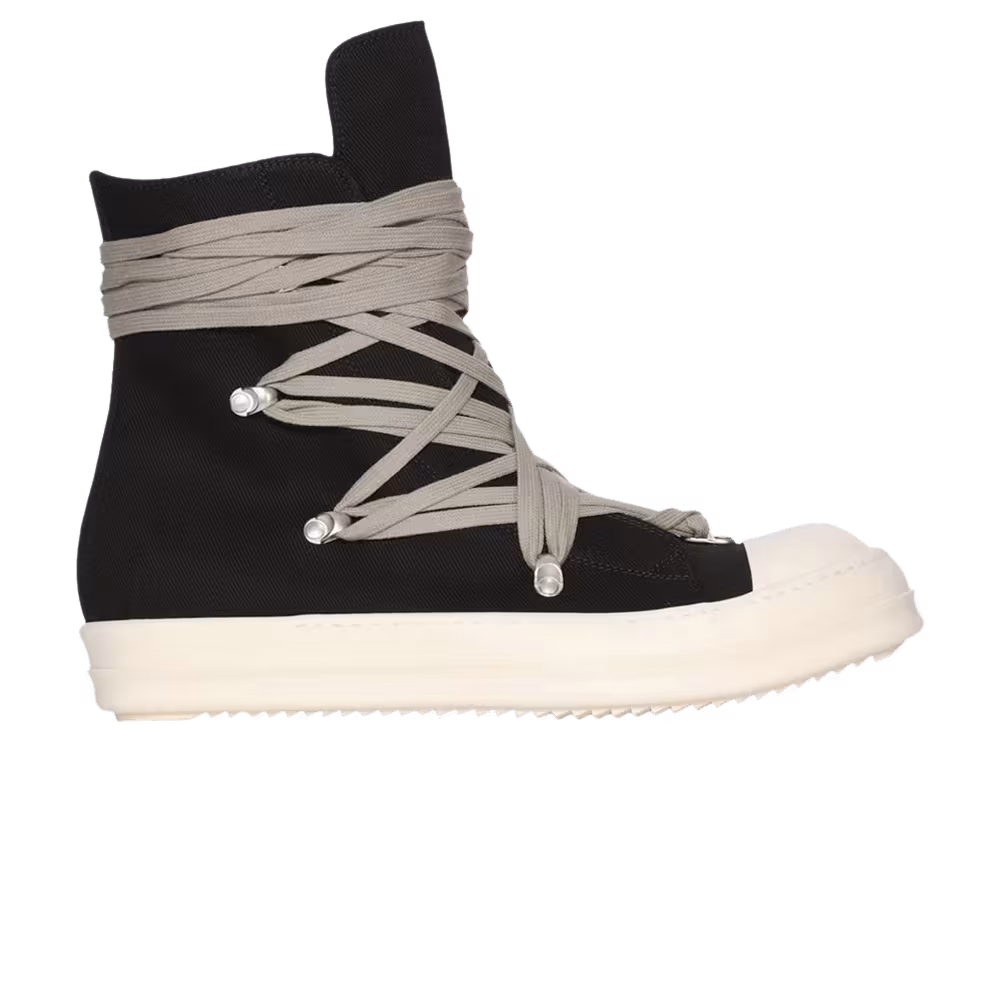 Rick Owens Women's Concordians DRKSHDW Megalace High Black Milk