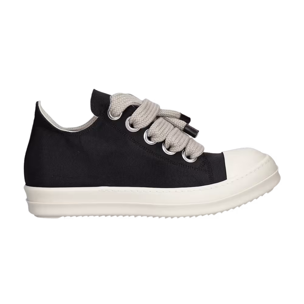 Rick Owens Women's Concordians DRKSHDW Jumbo Lace Low Black Milk