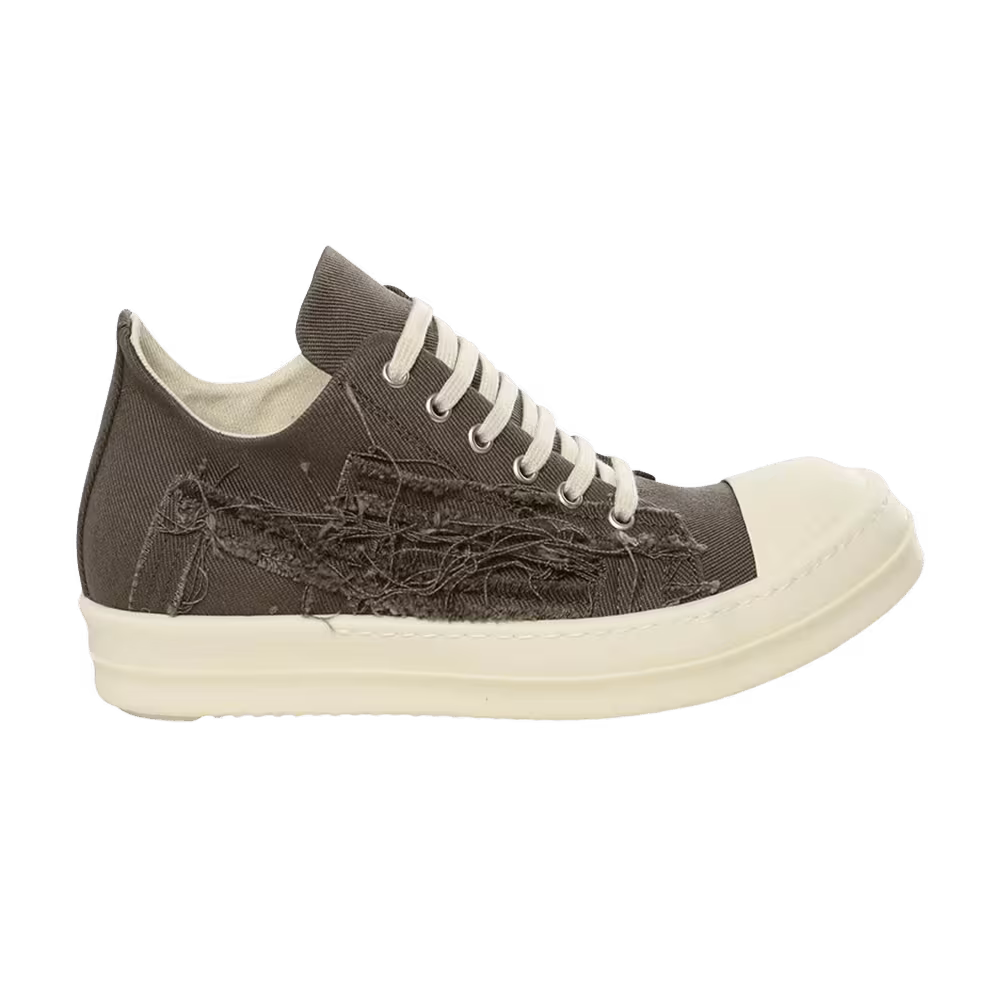 Rick Owens DRKSHDW Women's Scarpe Denim Low Sneaker Dust Milk