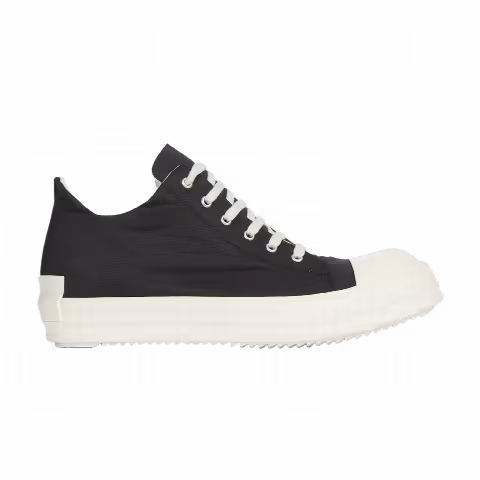 Rick Owens Wmns DRKSHDW Strobe Cotton Nylon Low 'Black Milk'