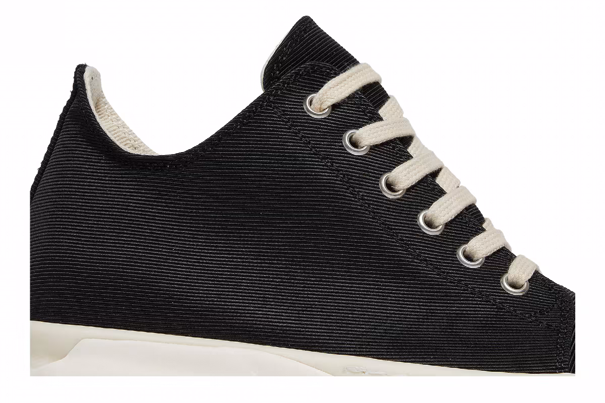Rick Owens Women's DRKSHDW Gethsemane Abstract Low Black Milk, view 3