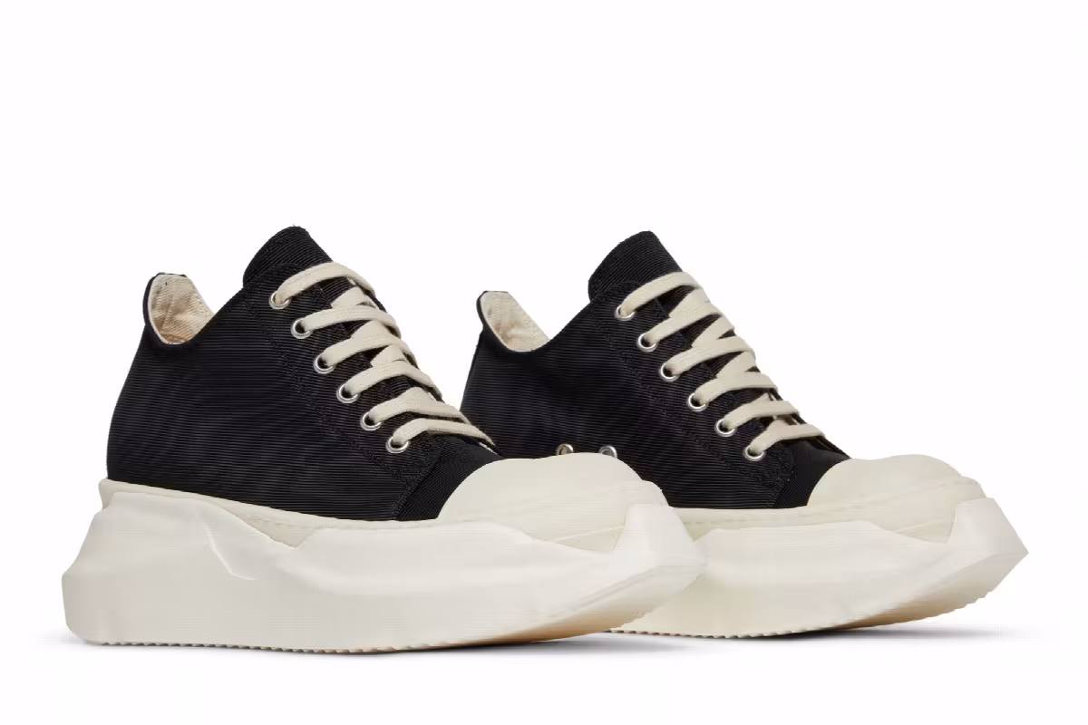 Rick Owens Women's DRKSHDW Gethsemane Abstract Low Black Milk, view 9