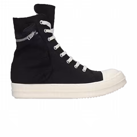 Rick Owens Wmns DRKSHDW Canvas Cargo 'Black Milk'