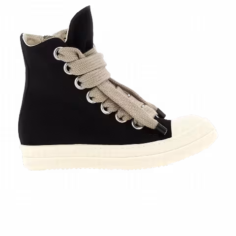 Rick Owens Wmns DRKSHDW Scarpe Denim Jumbolace 'Black Milk'