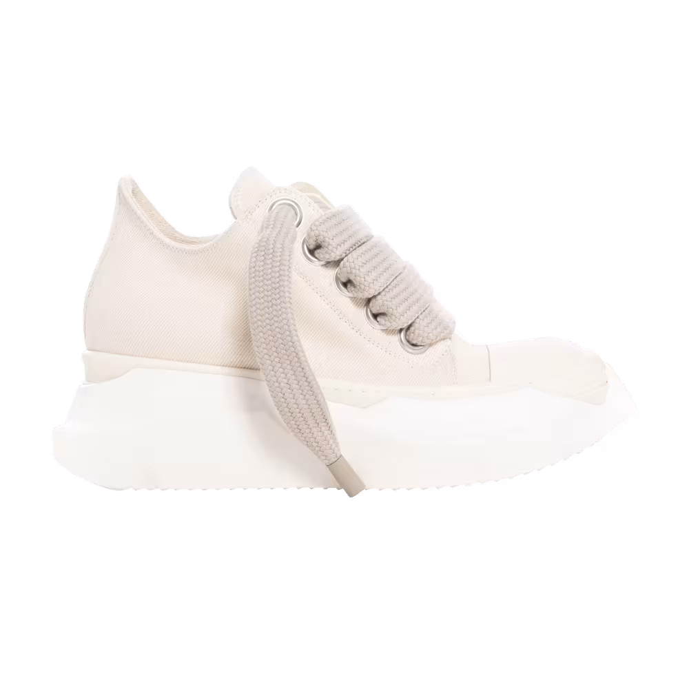 Rick Owens Women's DRKSHDW Fogachine Abstract Low Natural Milk