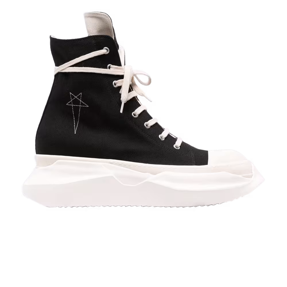 Rick Owens Women's EDFU DRKSHDW Pentagram Embroidery Abstract High Black Milk