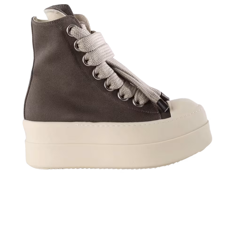 Women's Rick Owens DRKSHDW Mega Bumper Sneaker Dust Milk