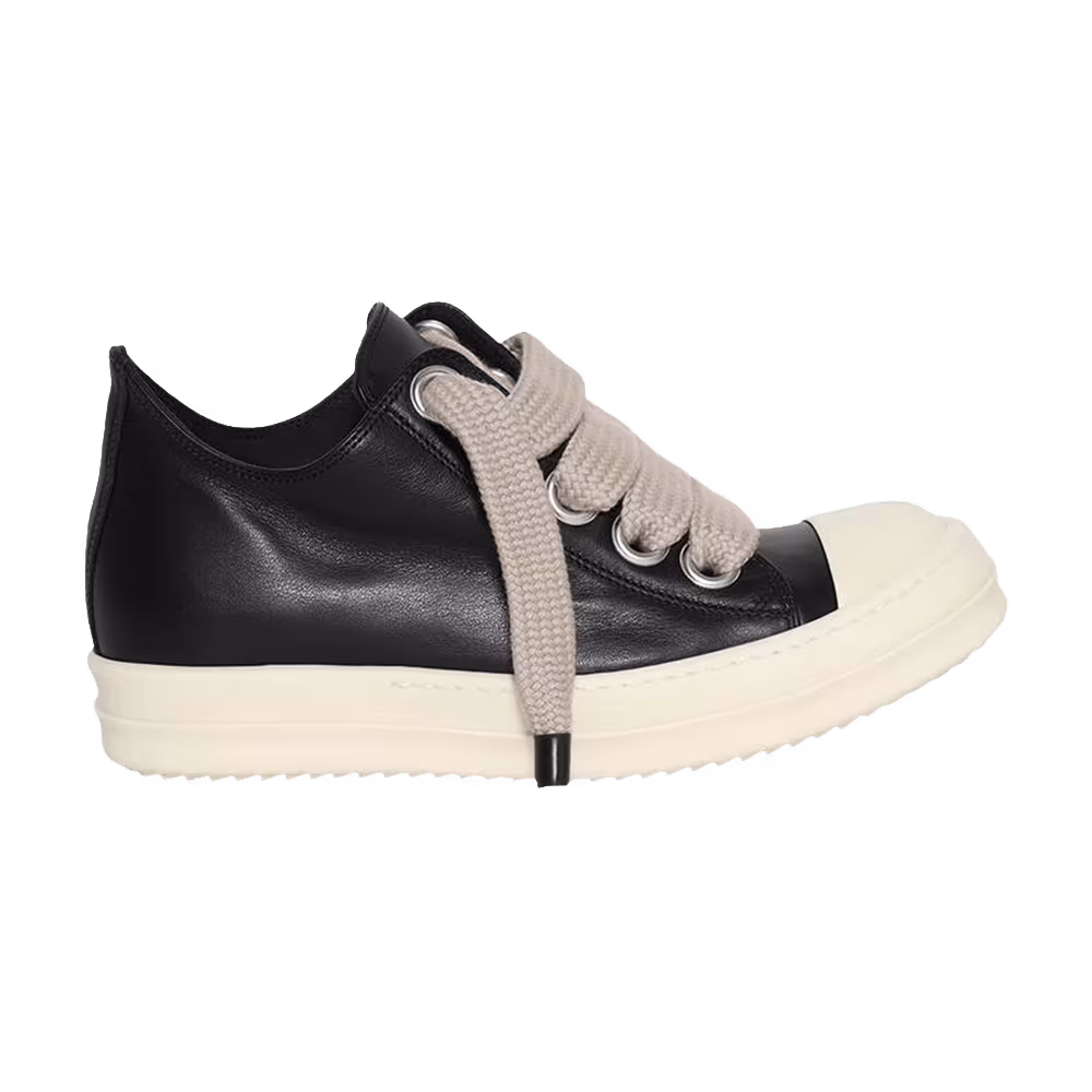Rick Owens Women's Jumblolace Sneaks Low Black Milk