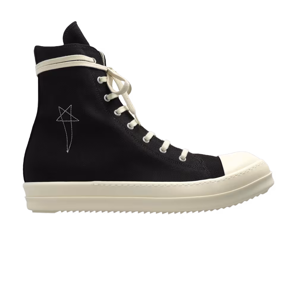 Rick Owens Concordians DRKSHDW Overdyed Denim High Black Milk