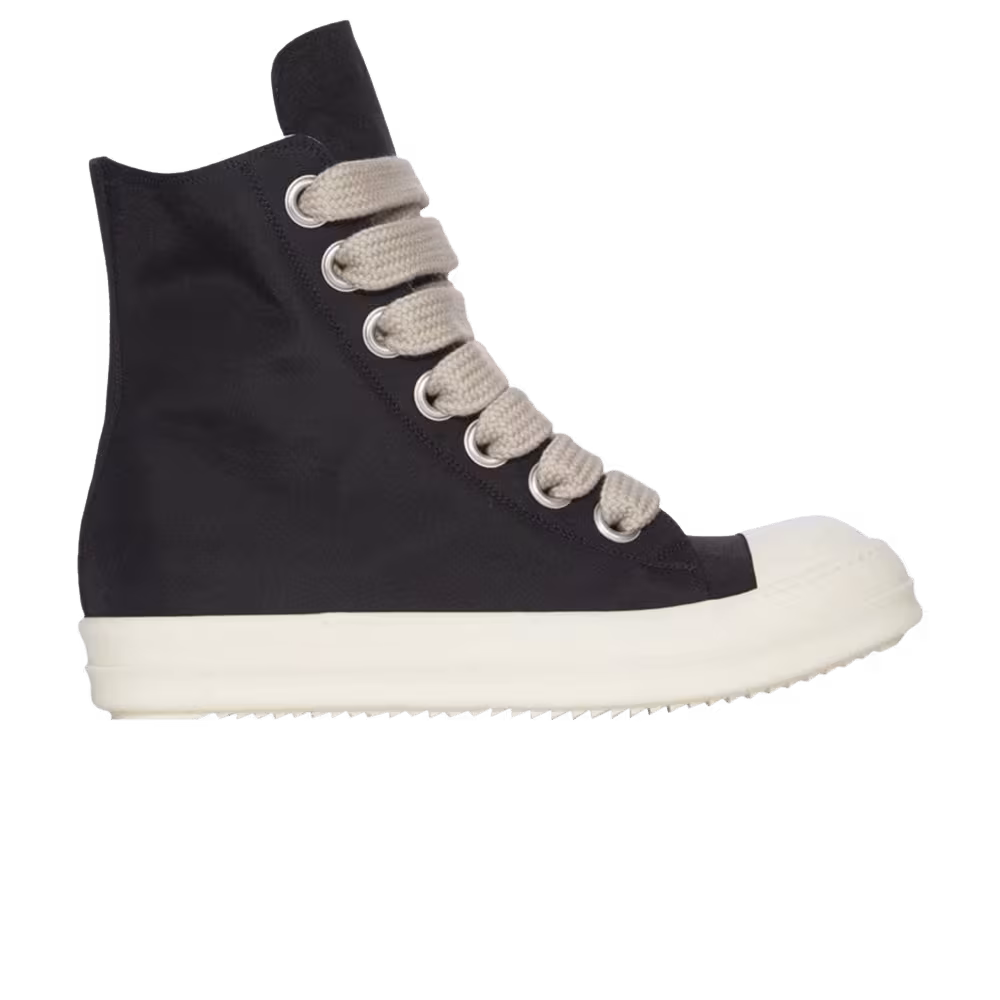 Rick Owens DRKSHDW Jumbo Laced High Black Milk