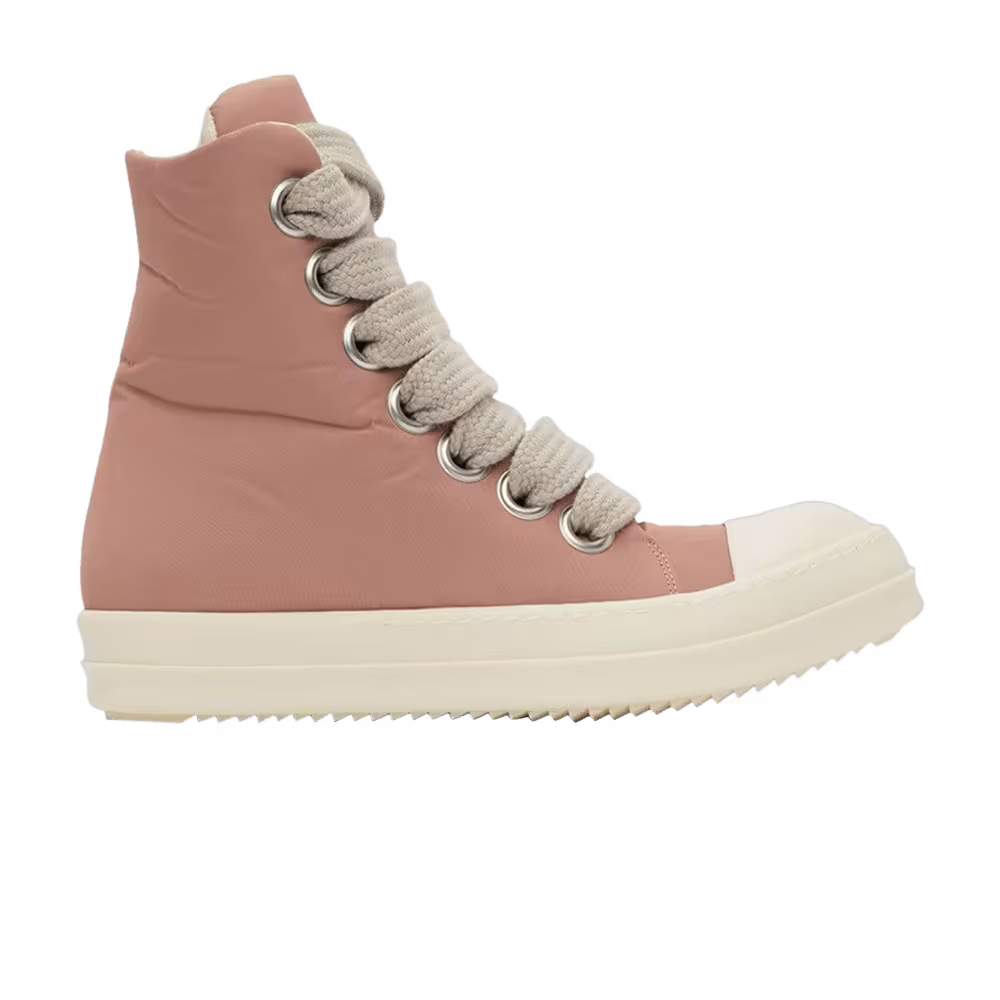 Rick Owens Lido DRKSHDW Jumbo Lace Puffer High Dark Pink Milk