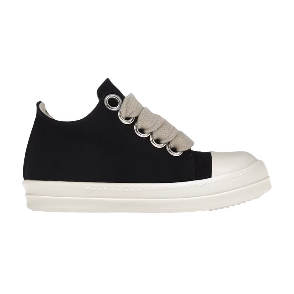 Rick Owens Women's Concordians DRKSHDW Jumbo Lace Low Black Milk