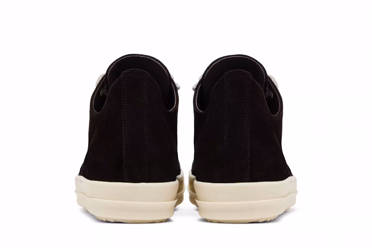 Rick Owens Hollywood Jumbo Laced Low Mahogany, view 7
