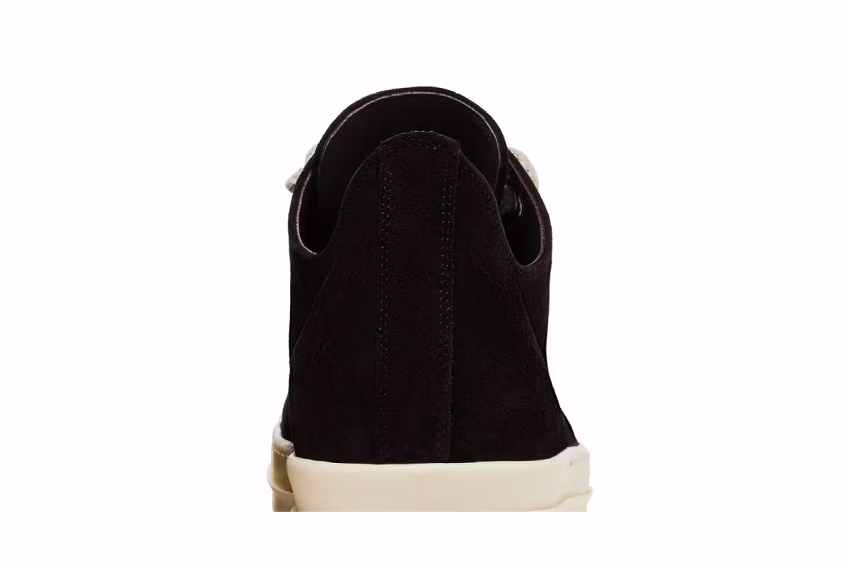 Rick Owens Hollywood Jumbo Laced Low Mahogany, view 8
