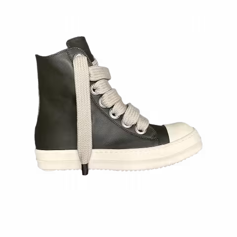 Rick Owens Porterville Jumbo Laced Sneaker 'Forest Milk'