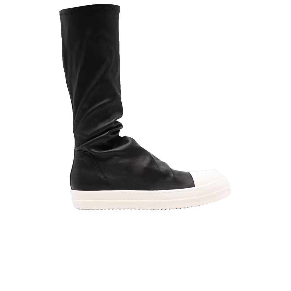 Rick Owens Lido Stocking Sneaks Black Milk