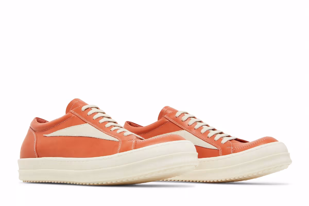 Rick Owens Strobe Vintage Low Orange Milk, view 9