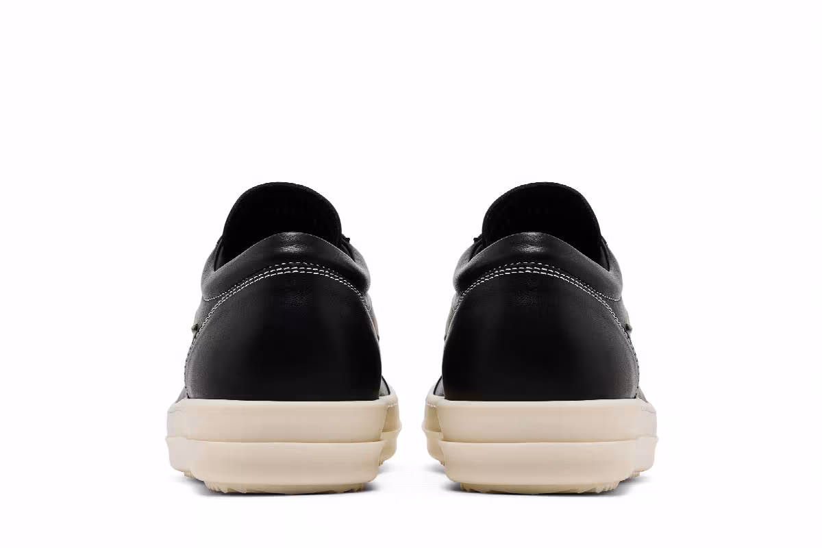 Rick Owens Vintage Sneaker Black Milk, view 7