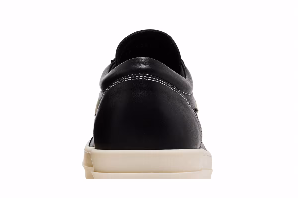 Rick Owens Vintage Sneaker Black Milk, view 8