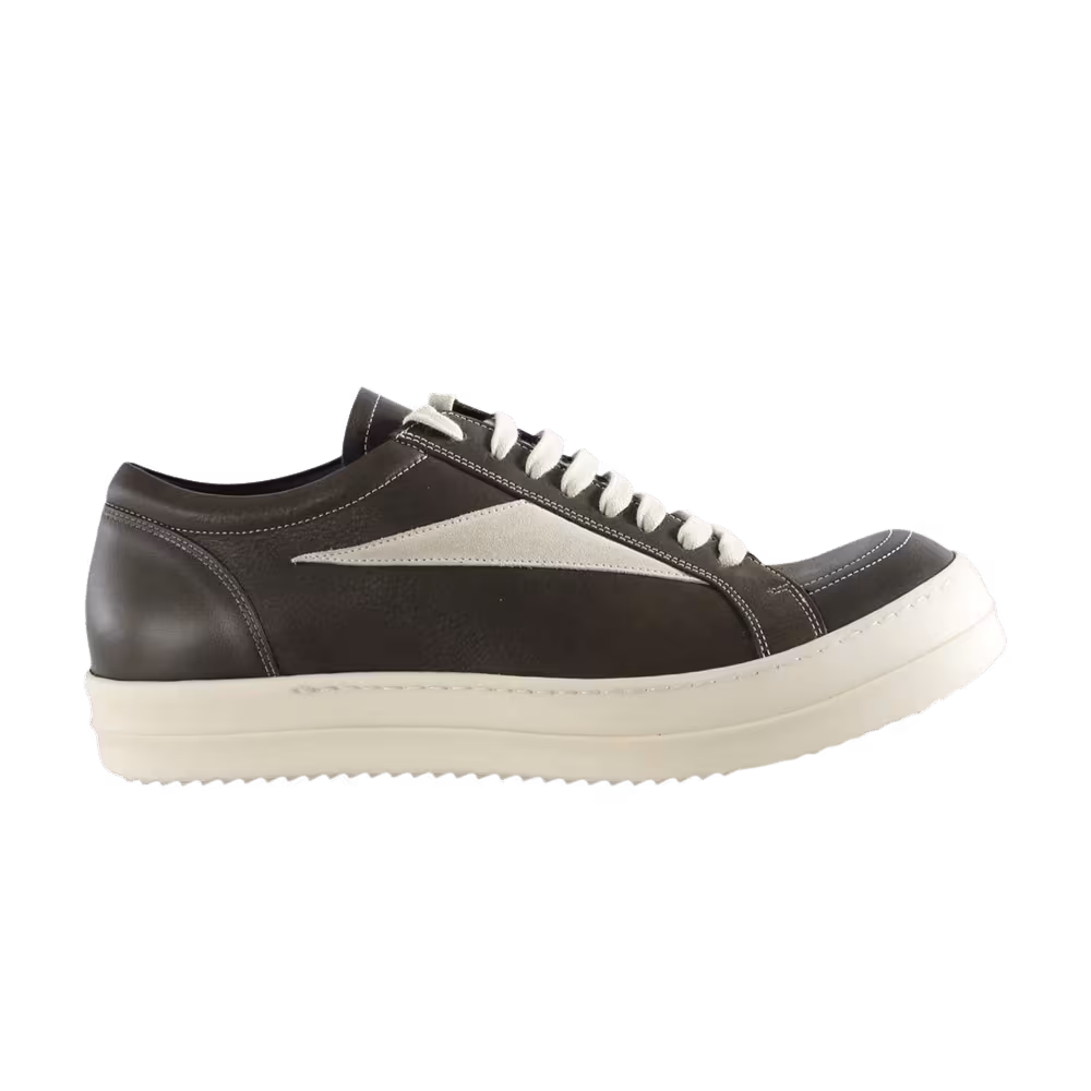 Rick Owens Vintage Sneaker Washed Black Milk