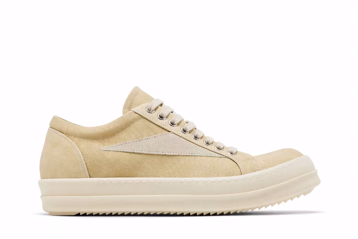 Rick Owens DRKSHDW Hollywood Vintage Low Parchment Milk, view 2