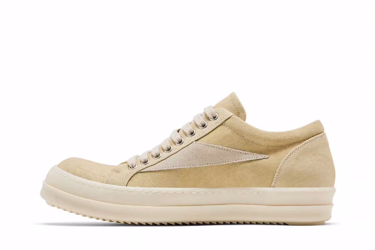 Rick Owens DRKSHDW Hollywood Vintage Low Parchment Milk, view 4
