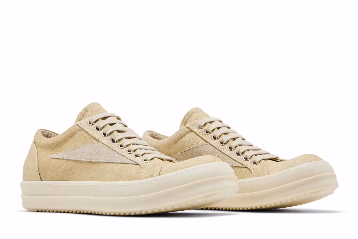 Rick Owens DRKSHDW Hollywood Vintage Low Parchment Milk, view 9