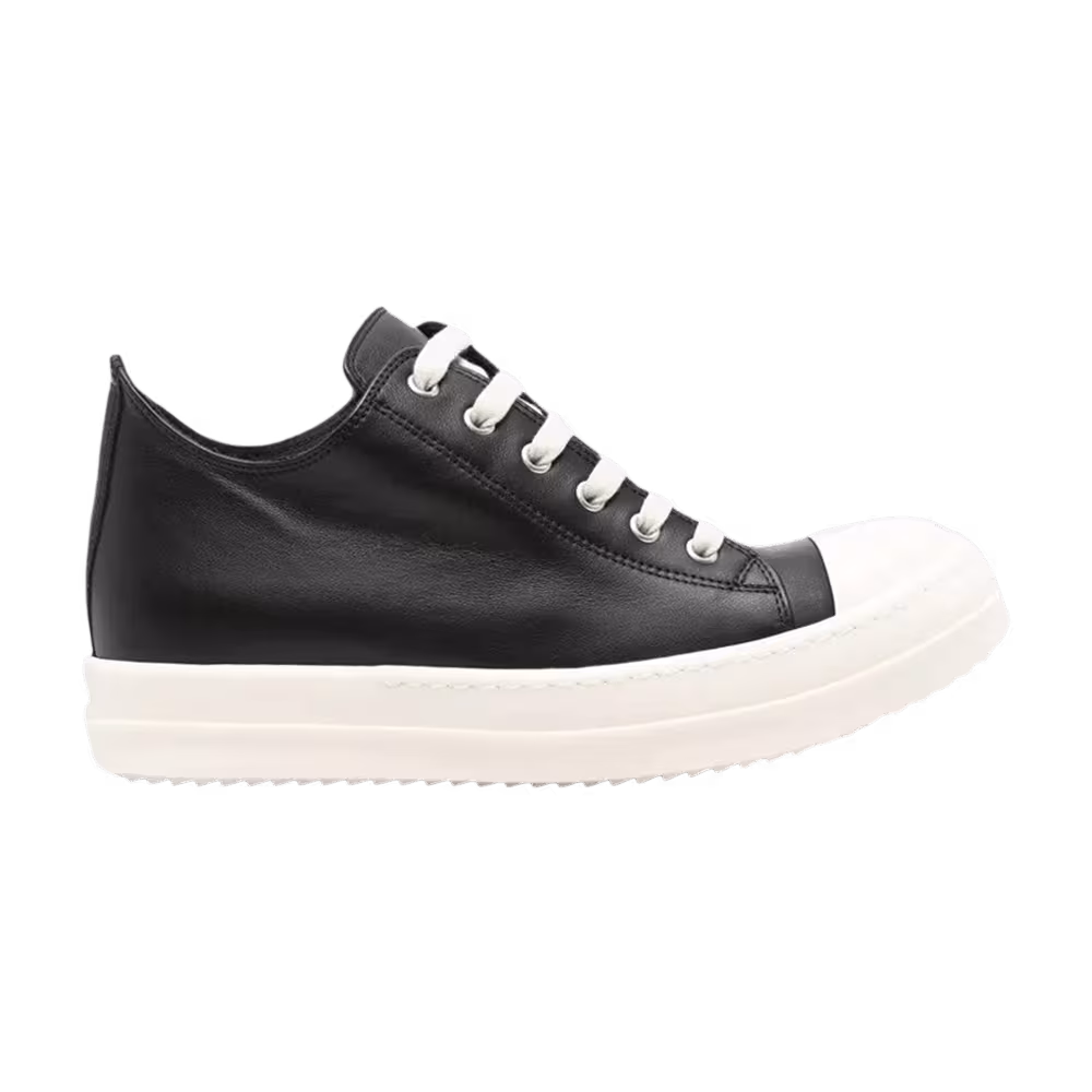 Rick Owens Women's Low Sneaker Black Milk
